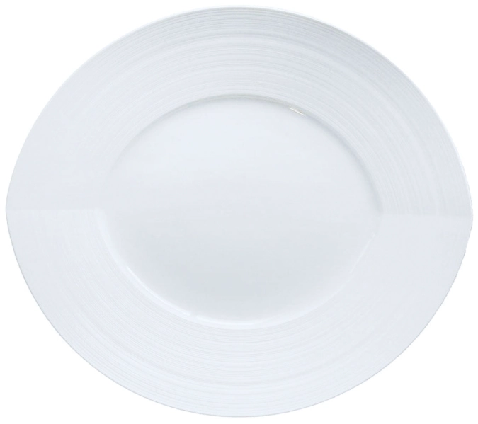 Plat ovale Hemisphere 47 x 40 cm
