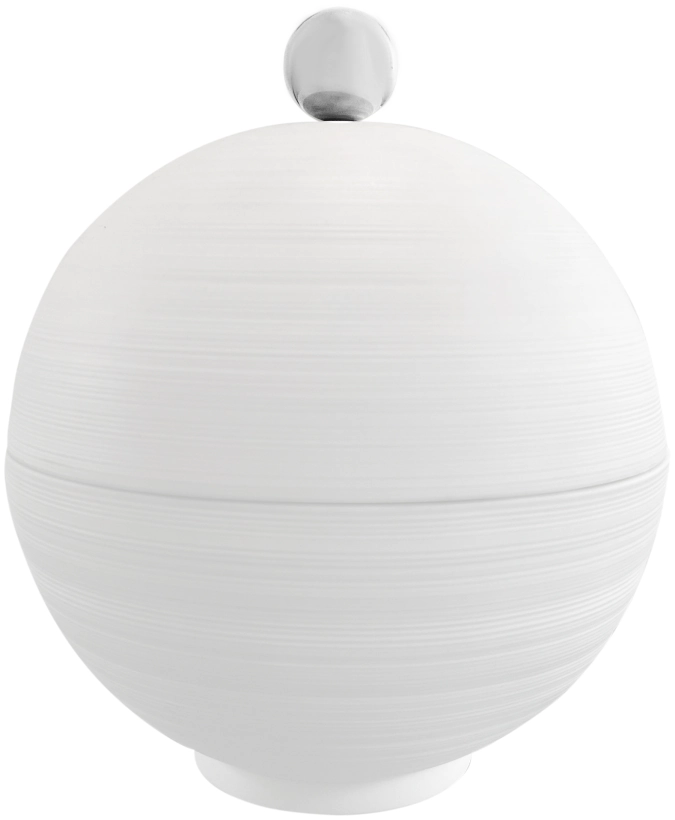 Hemisphere Bonbonnière en acier inoxydable 15,7 x 18 cm