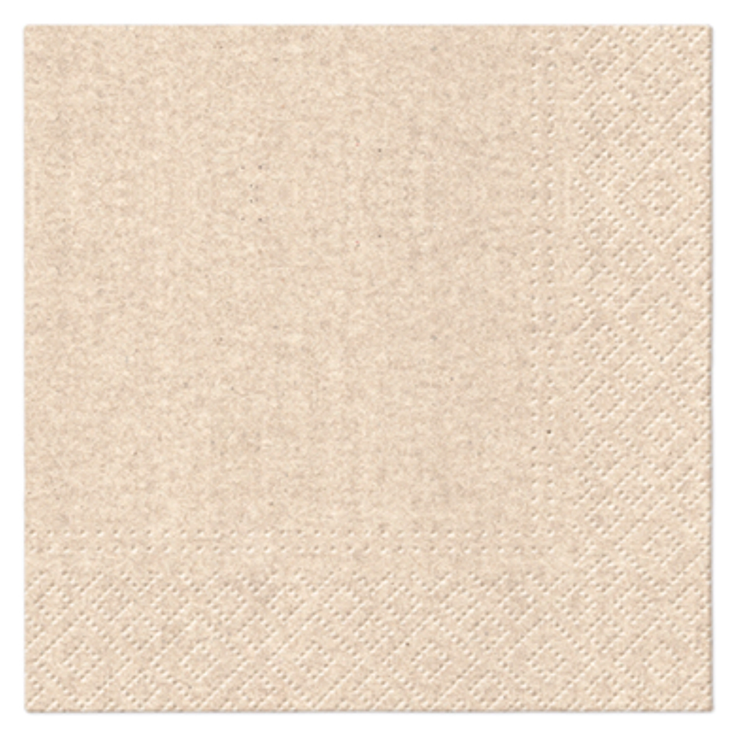 Servietten Cocktail 40x We care Uni 33x33cm