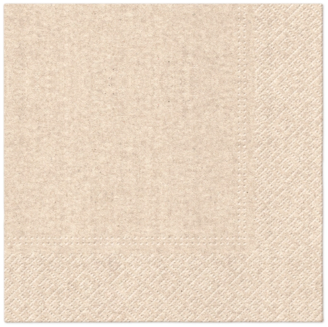 Servietten Lunch 40x We care Unicolor, 33x33cm