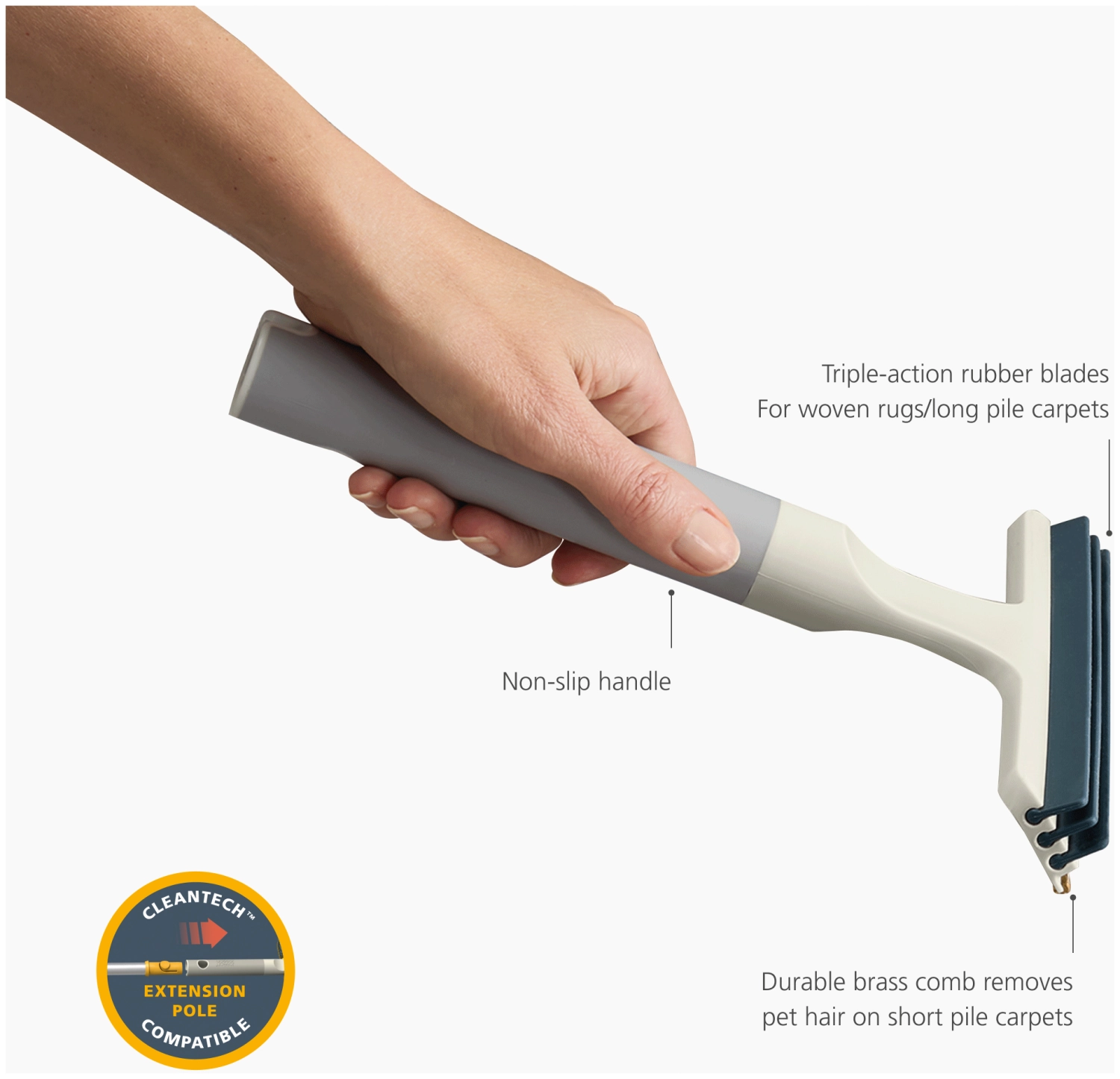 CleanTech 2-in-1 Teppich Reinigungsgadget