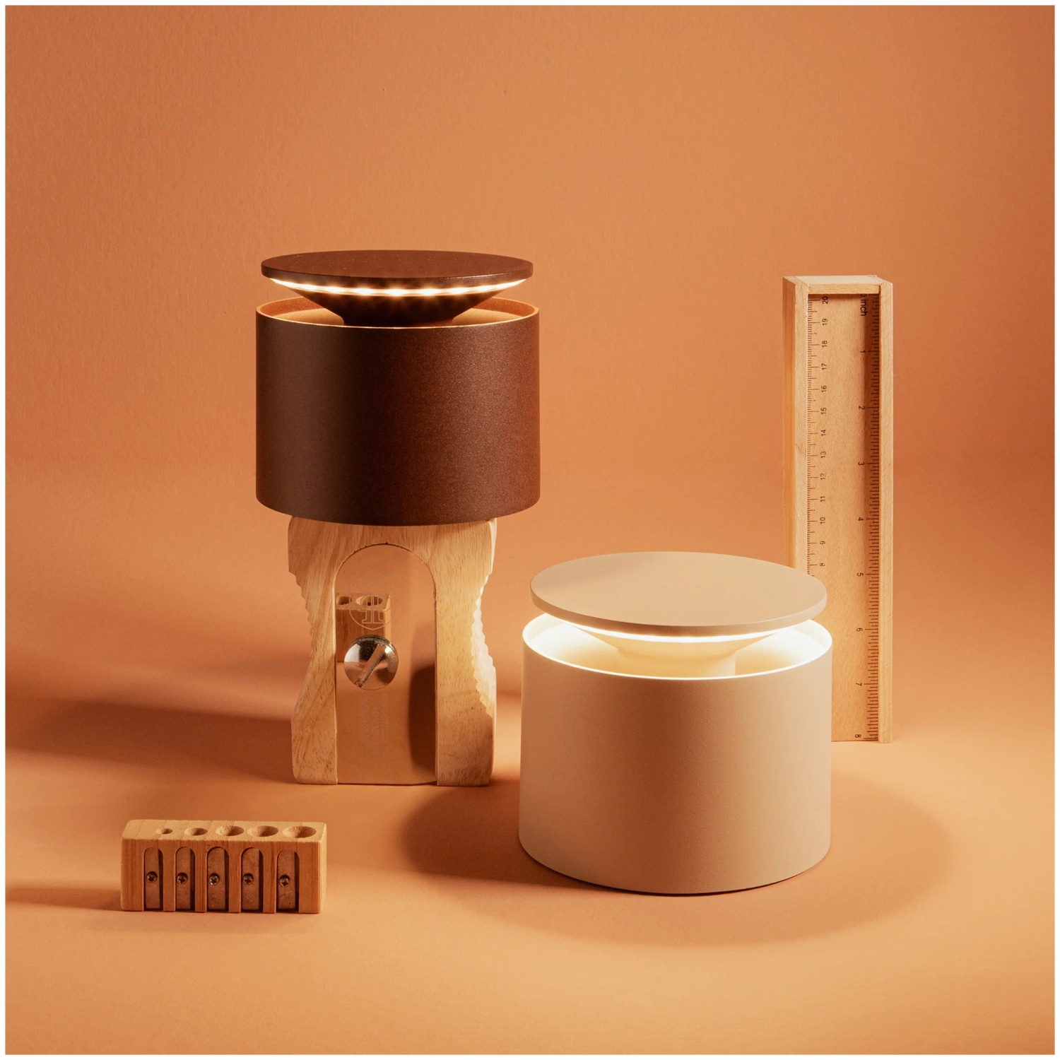 Push-Up Tischlampe