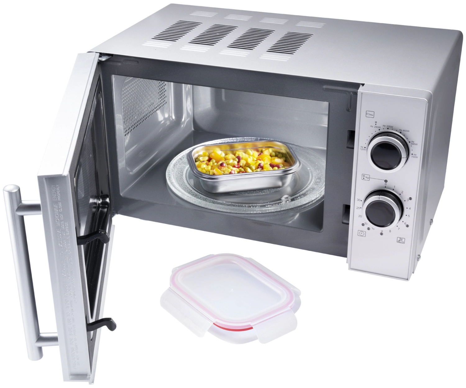 Lunch box inox