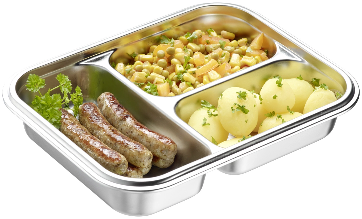 Lunch box inox