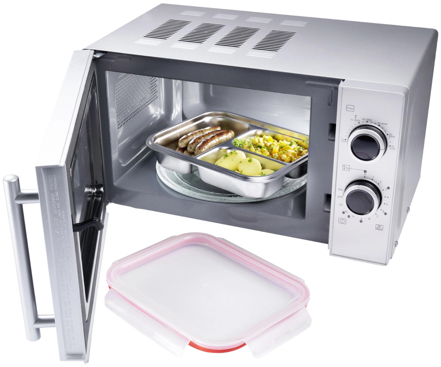 Lunch box inox