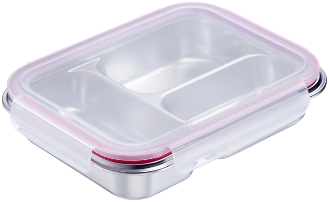 Lunch box inox