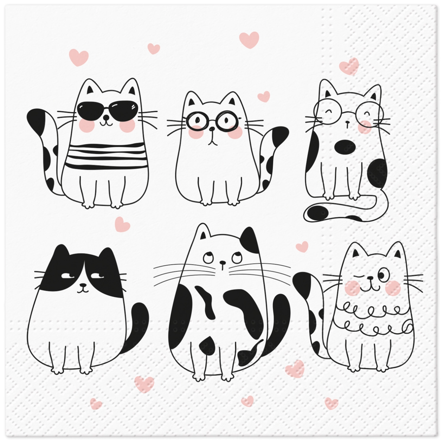 Serviettes de table 20pcs.