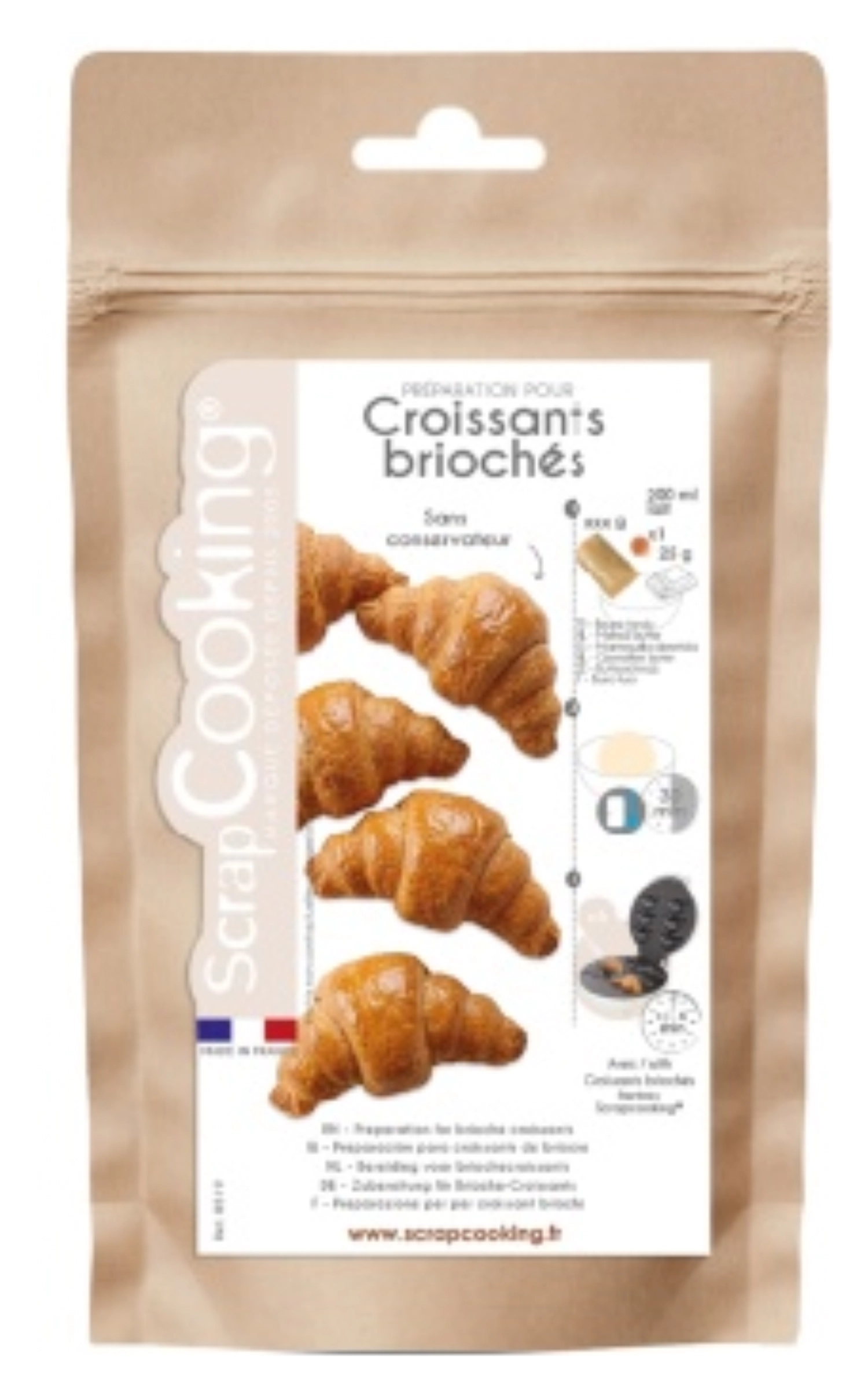 Brioché Croissants Backmischung
