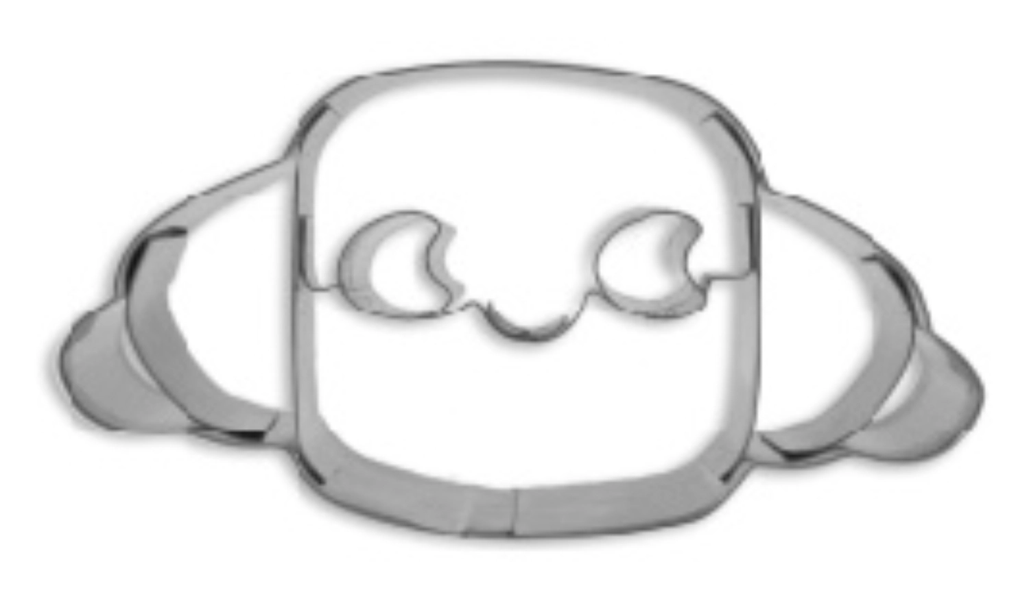 Kawaii Keksausstecher Croissantform