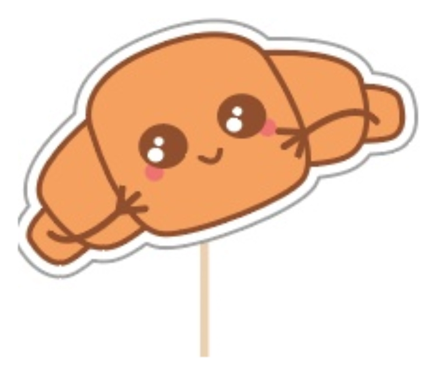 Muffinförmchen + Kawaii Tortendekorationen