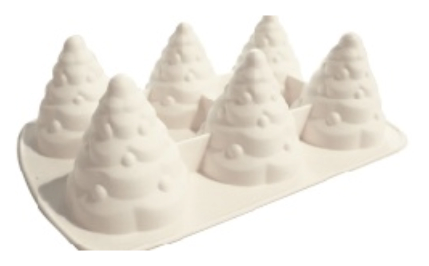 Silikonform 3D Weihnachtsbäume