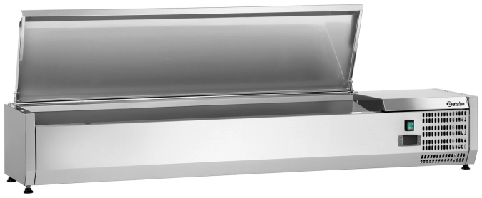 Kühlaufsatz mit Deckel für 7x GN 1/4