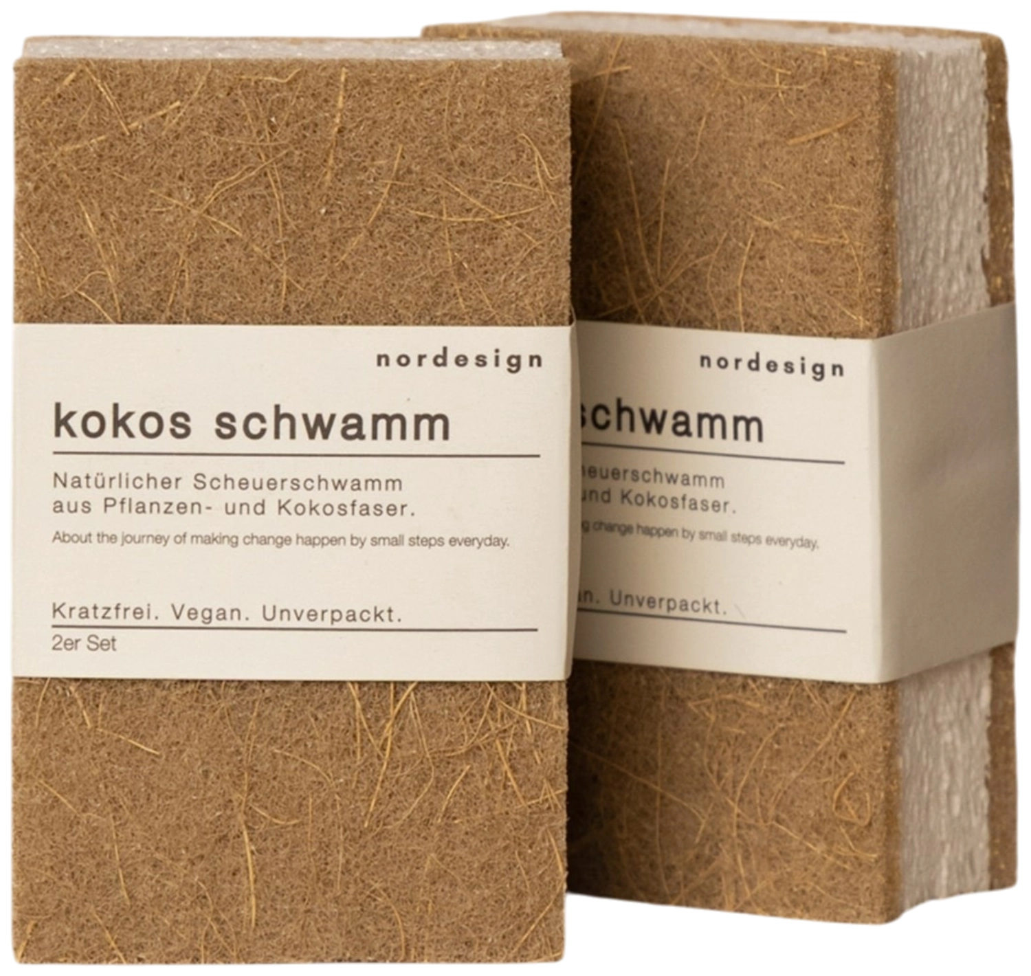 2er Set Kokos-Schwamm Retail
