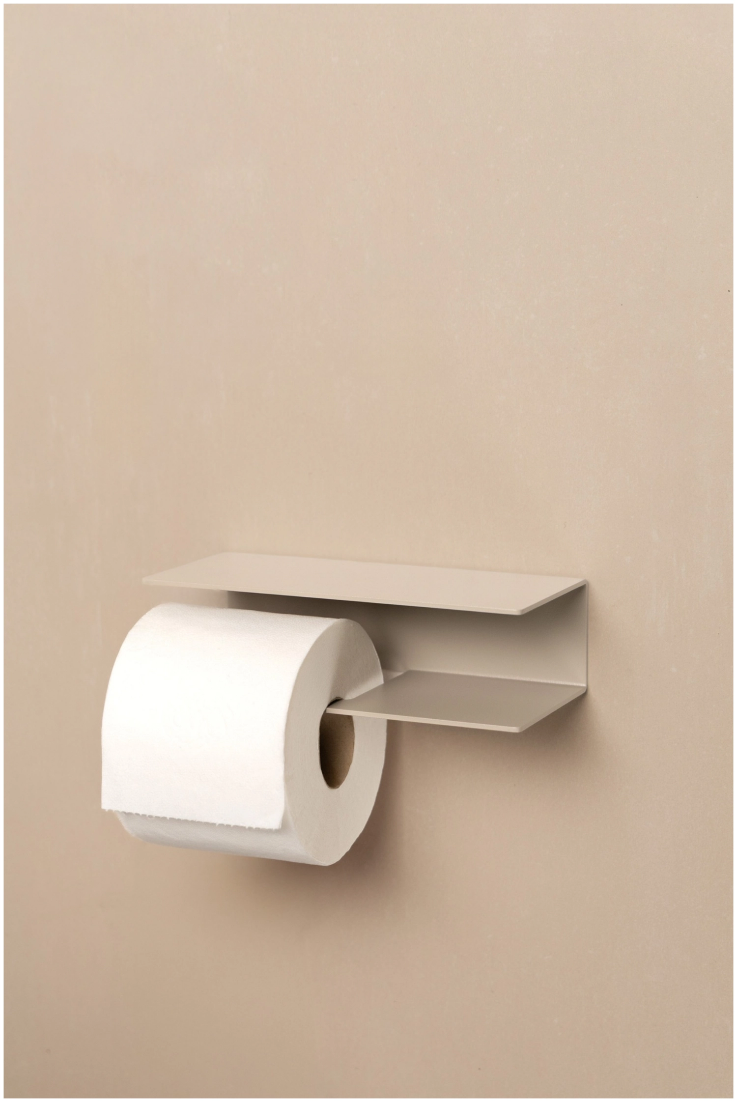 Toilettenpapierhalter links