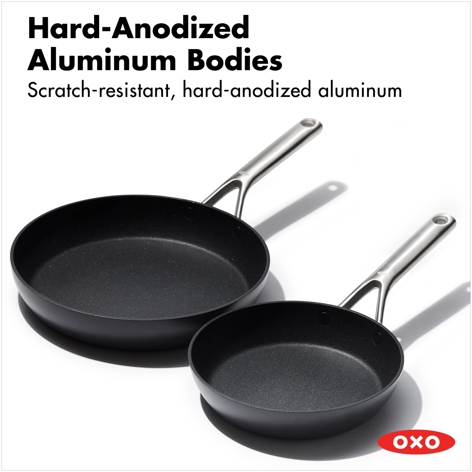 Set de 2 poêles Professional antiadhésives