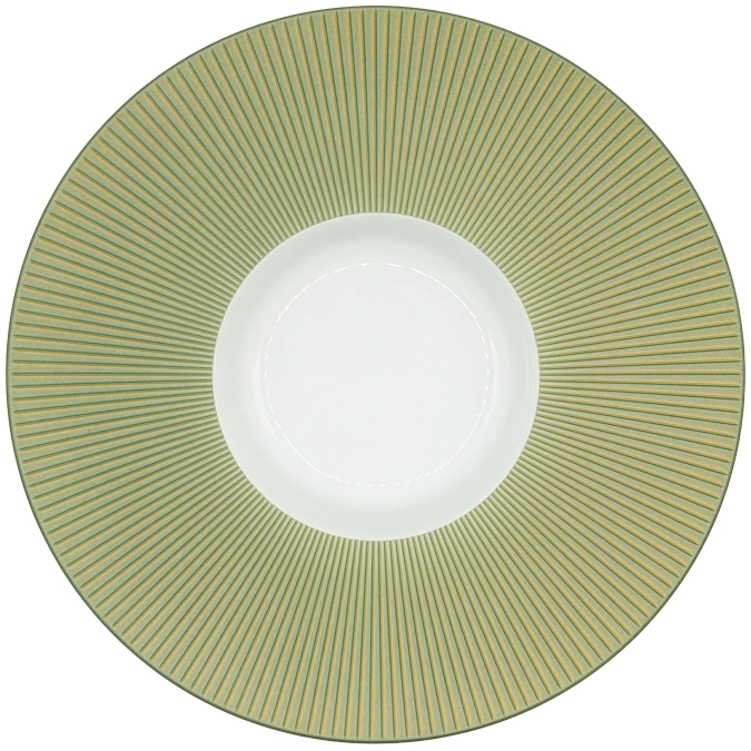 Bolero Iridescent grün Suppenteller
