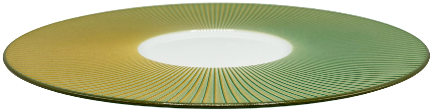 Bolero Iridescent grün Teller