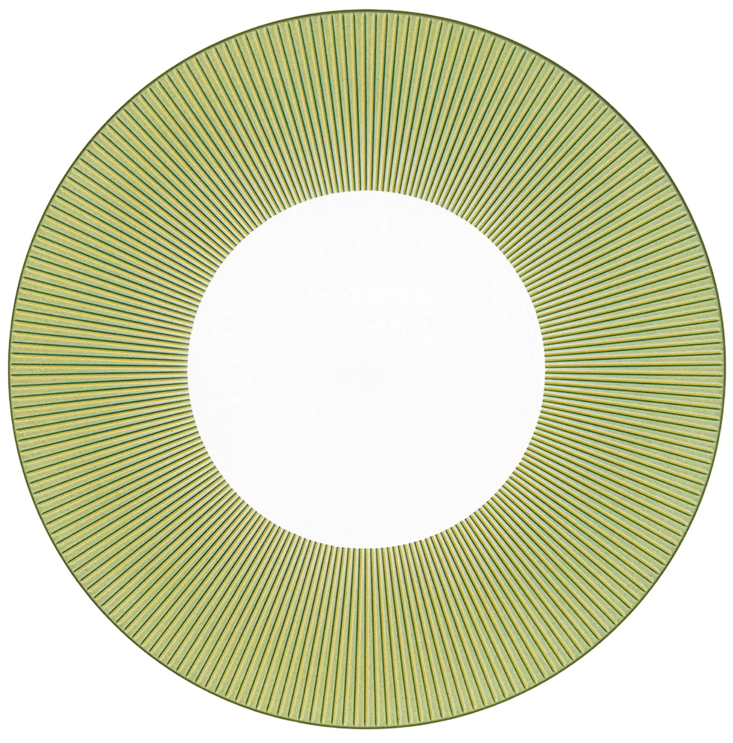 Assiette à pain Bolero Iridescent verte