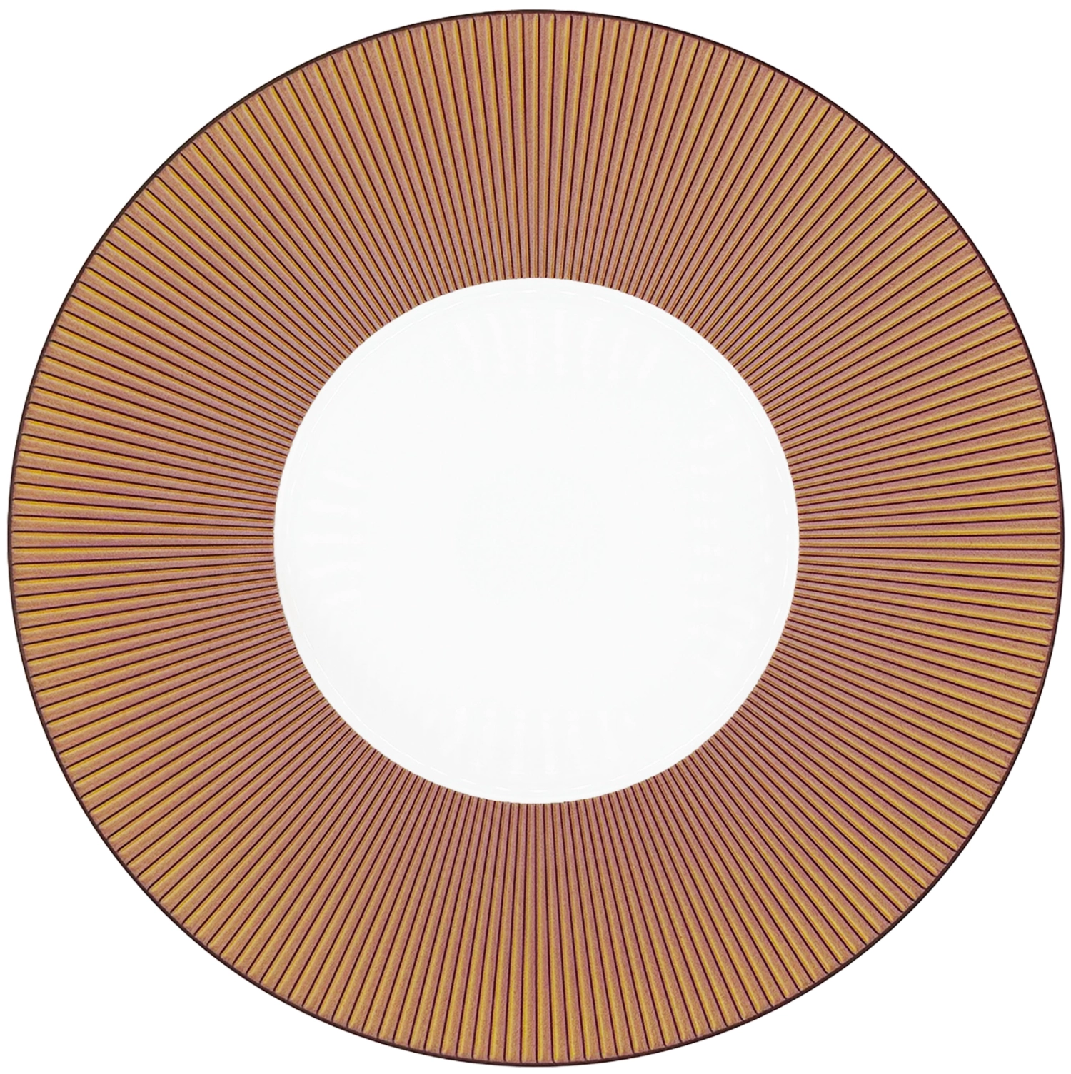 Bolero Iridescent mauve assiette de présentation