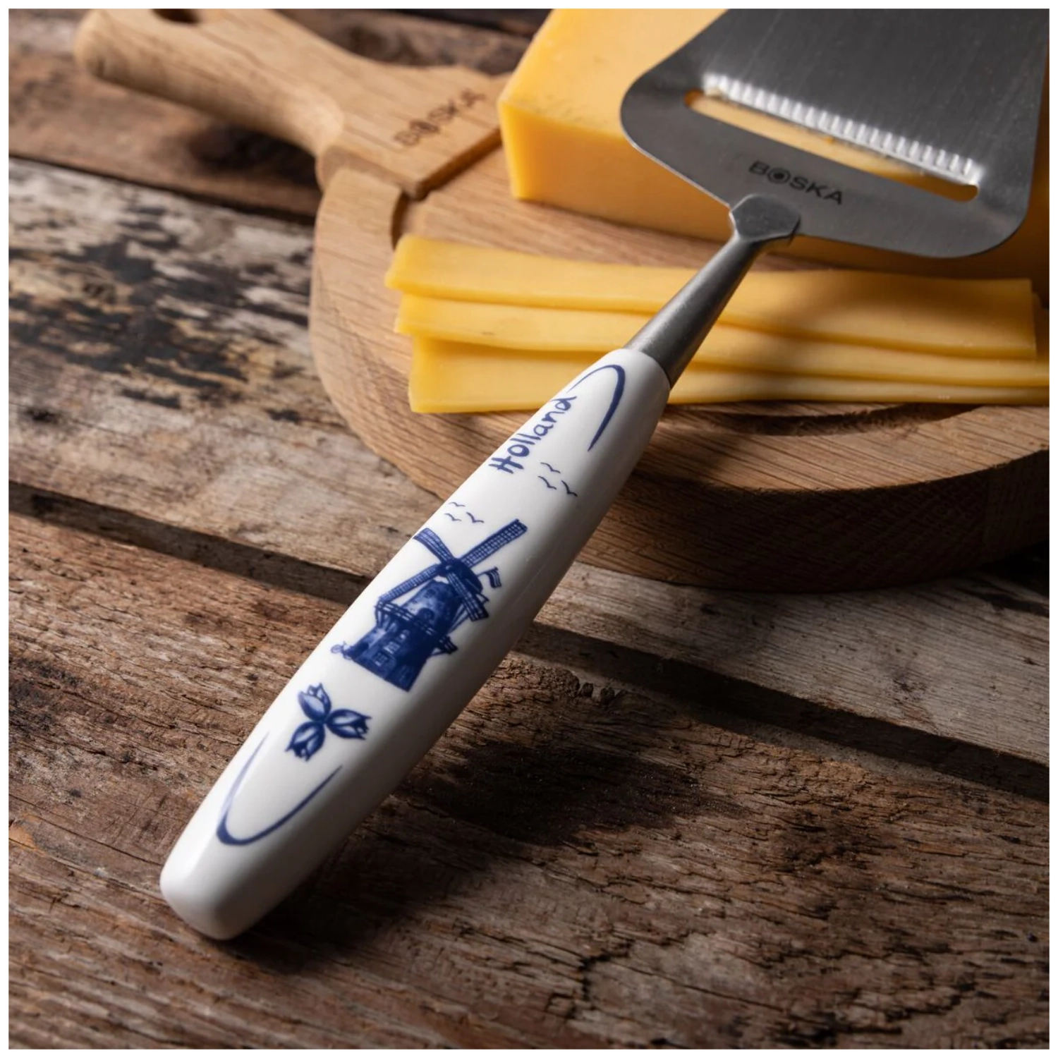 Coupe-fromage Holland bleu