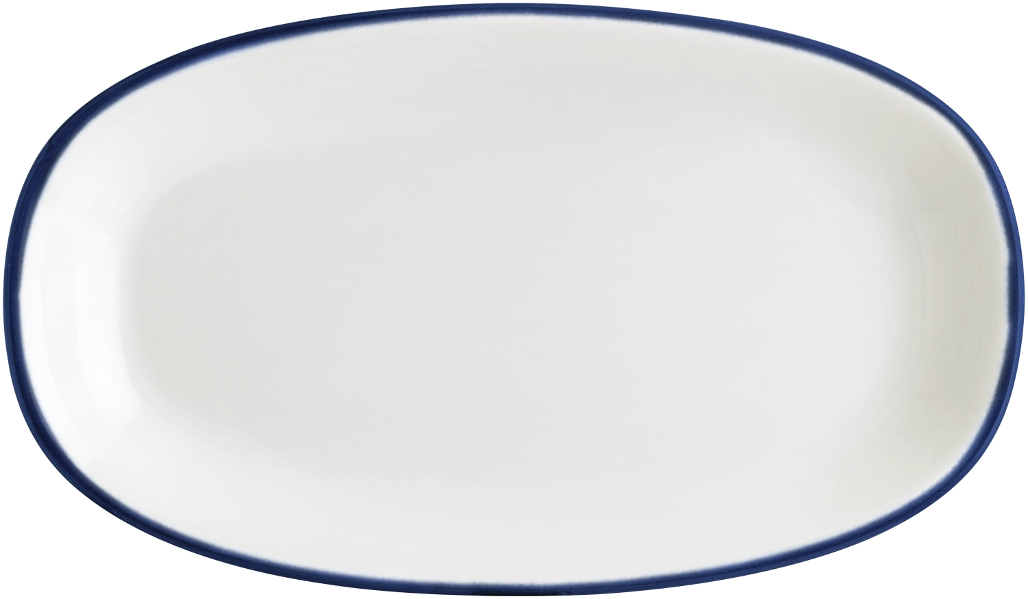 Assiette ovale Linea Blue Gourmet