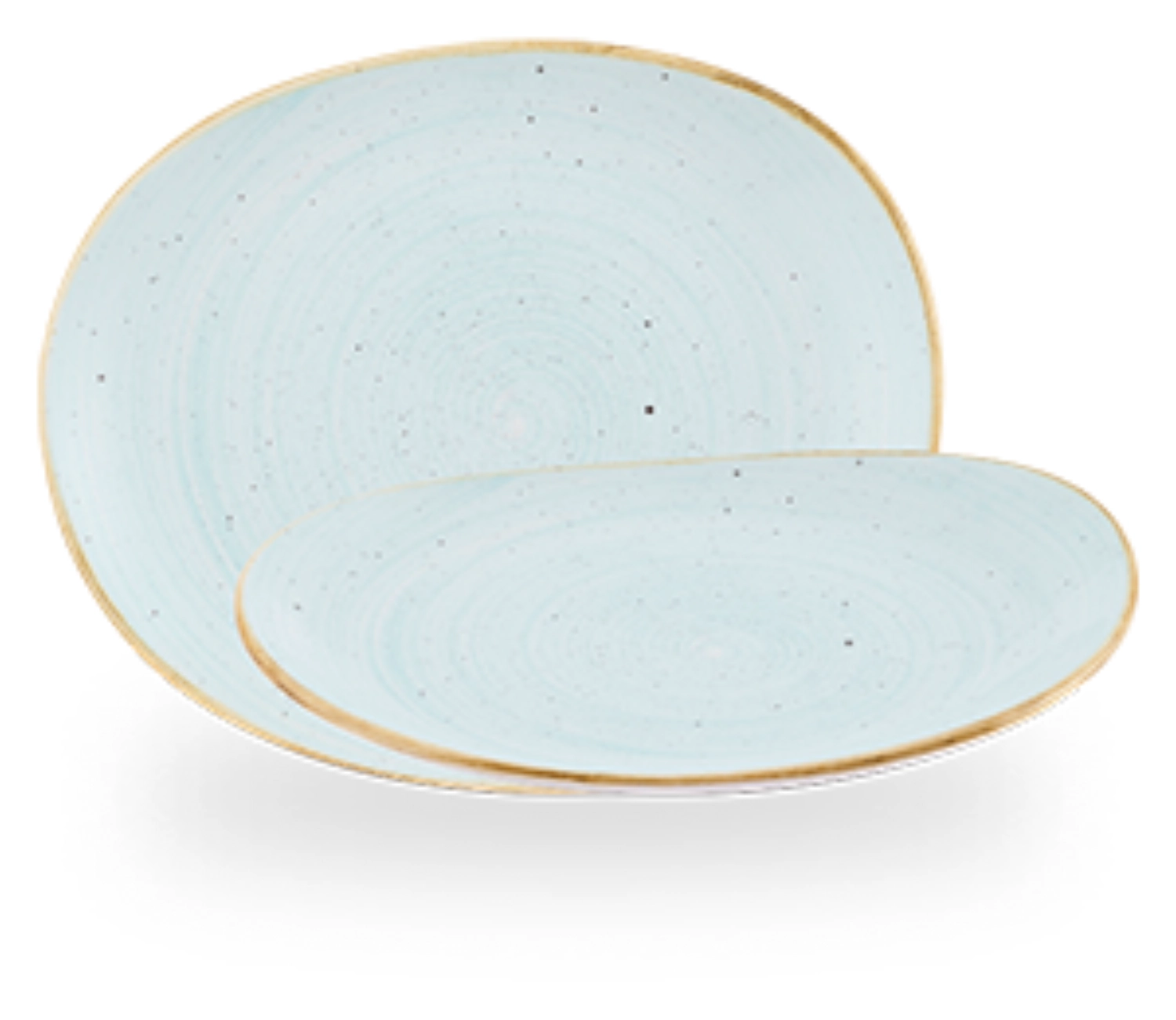 Stonecast Duck Egg blue Organic Teller