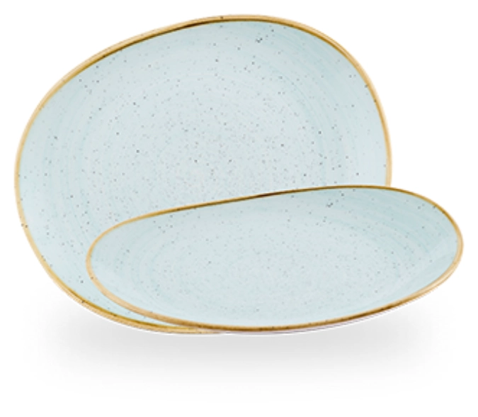 Stonecast Duck Egg blue Organic Teller