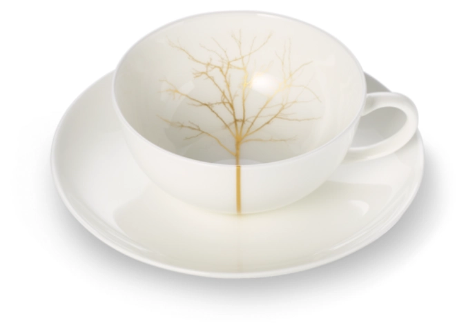 Golden Forest set de tasses à thé