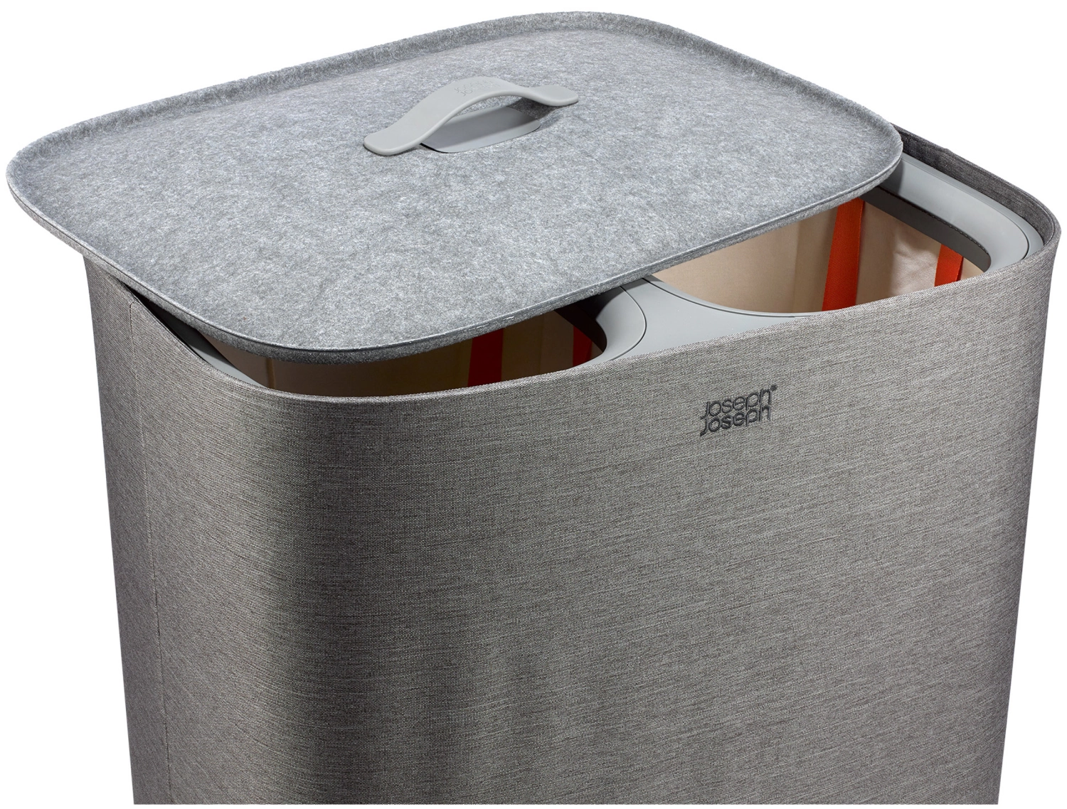 Tota Twin 90l Wäschetrennkorb 2x45l forest grey