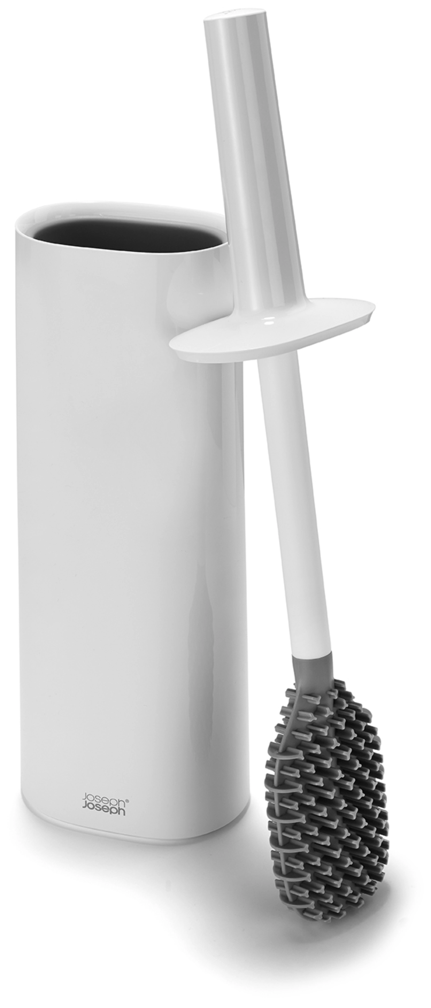 Flex TriBlade WC Bürste mit Halterung gloss white