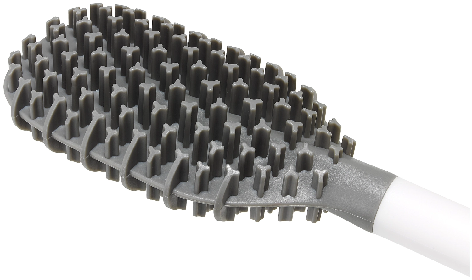 Flex TriBlade WC Bürste mit Halterung gloss white