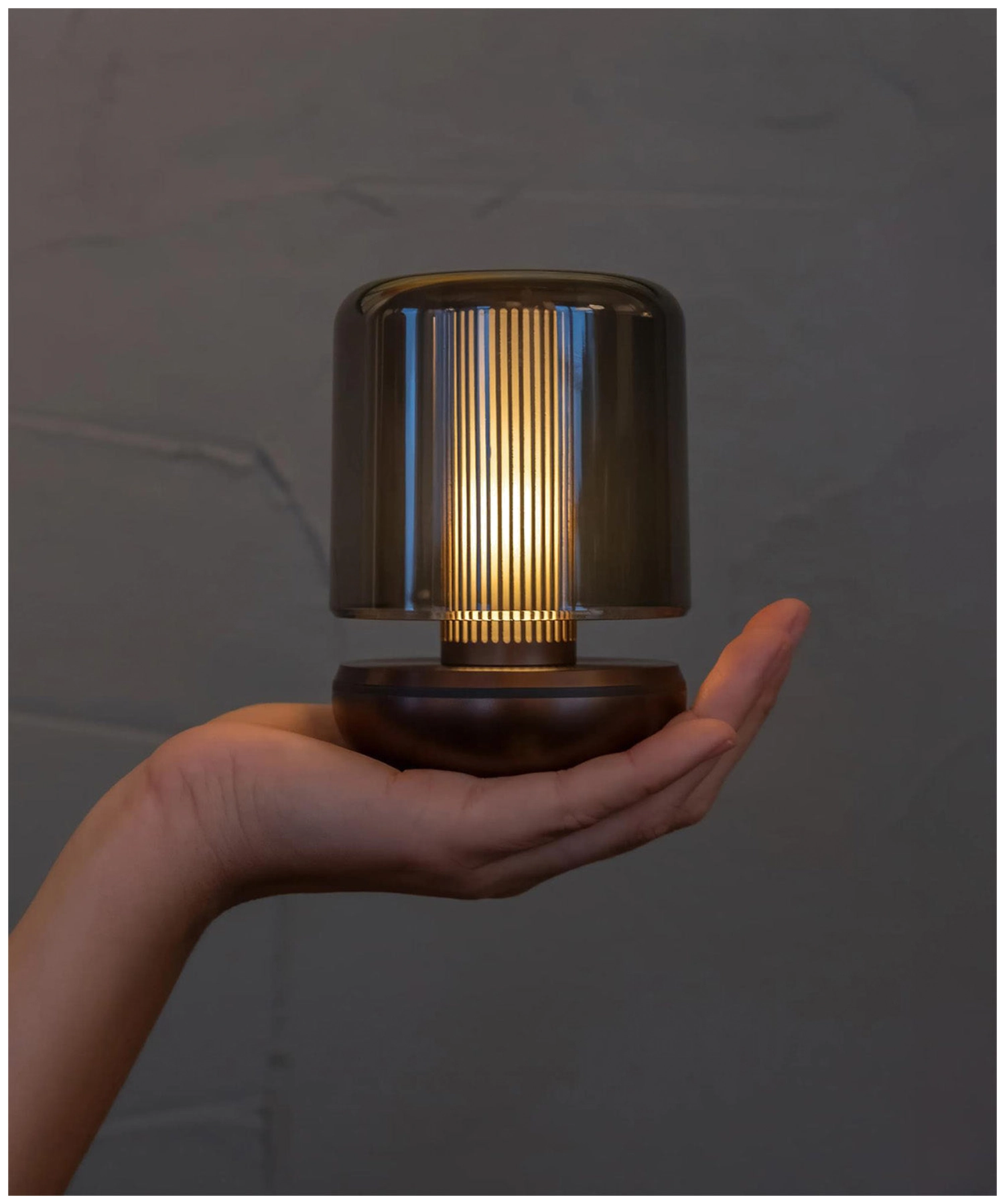 Firefly Tischlampe smoked V2