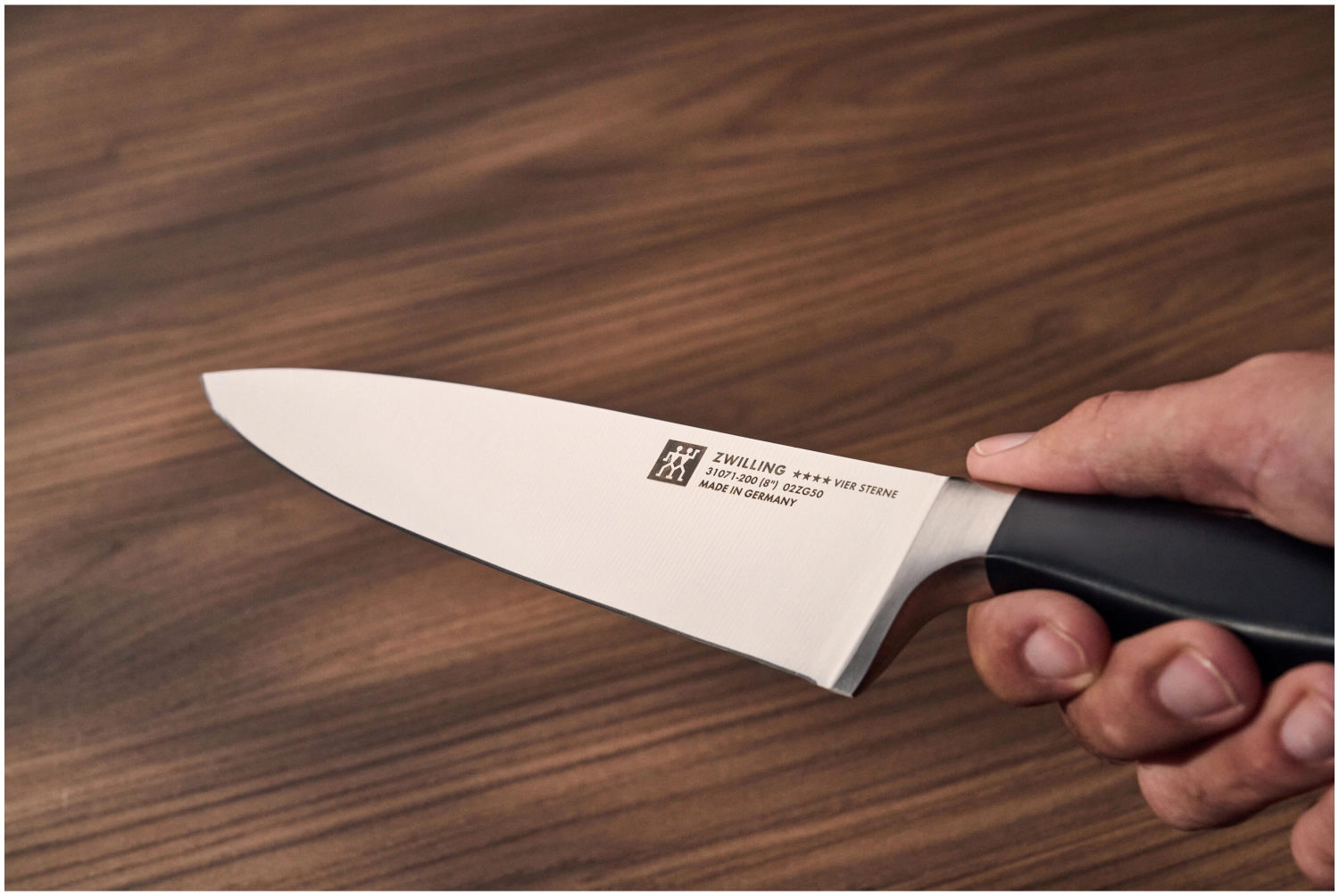 Vier Sterne couteau de chef