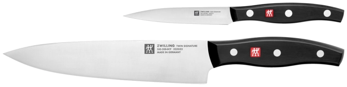 2tlg. Signature Messerset Schäl-/Kochmesser