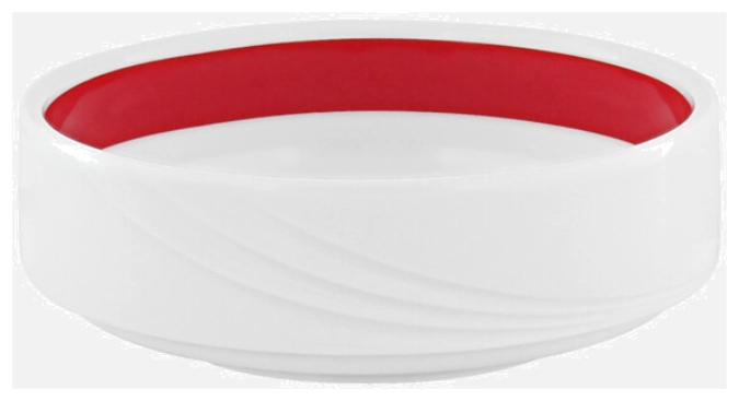 Donna Senior bol décor rouge
