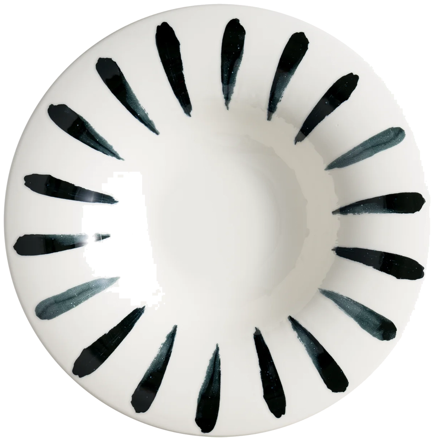 Lavis Black Albus assiette creuse