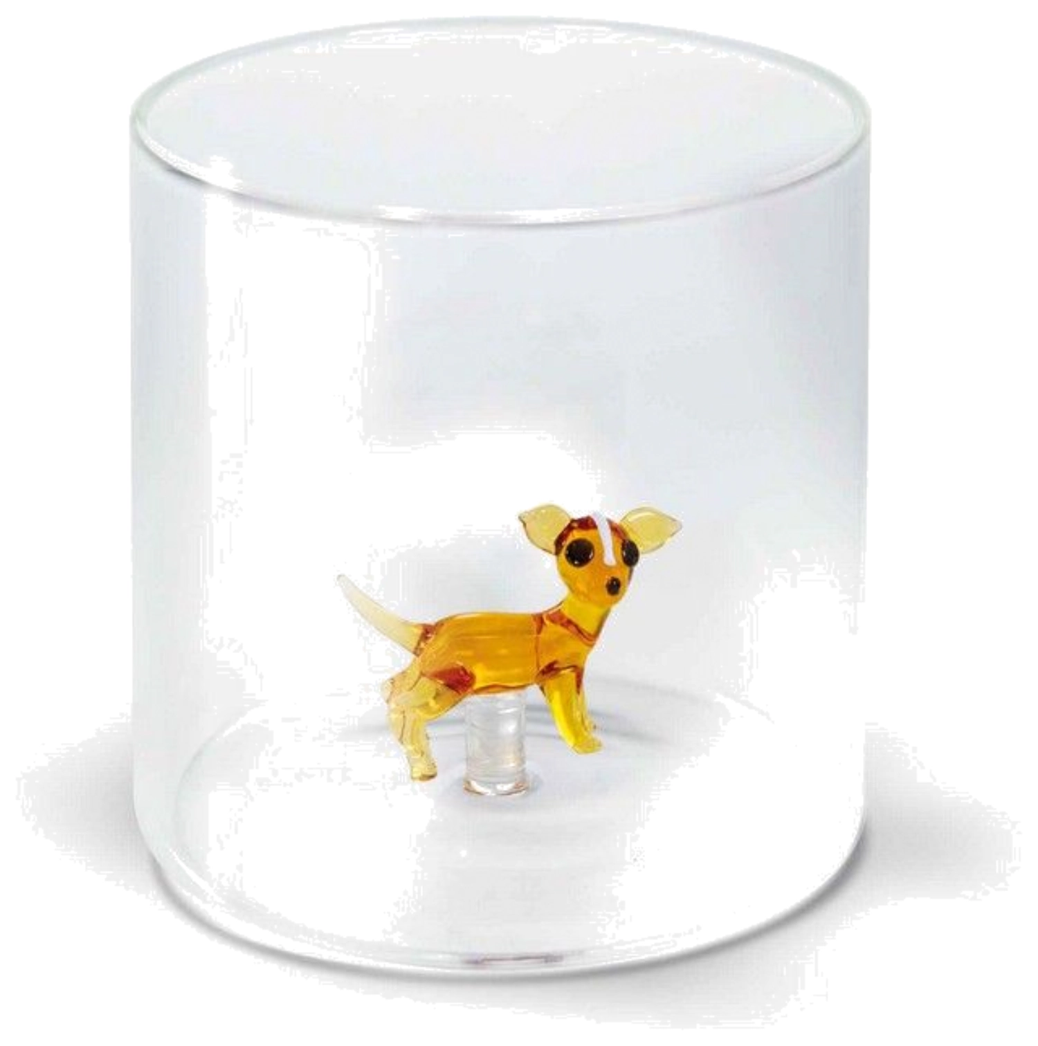 Borosilikat Trinkglas Chihuahua