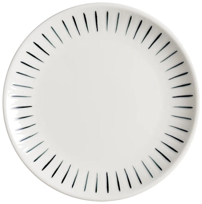 Lavis Black Gourmet assiette plate