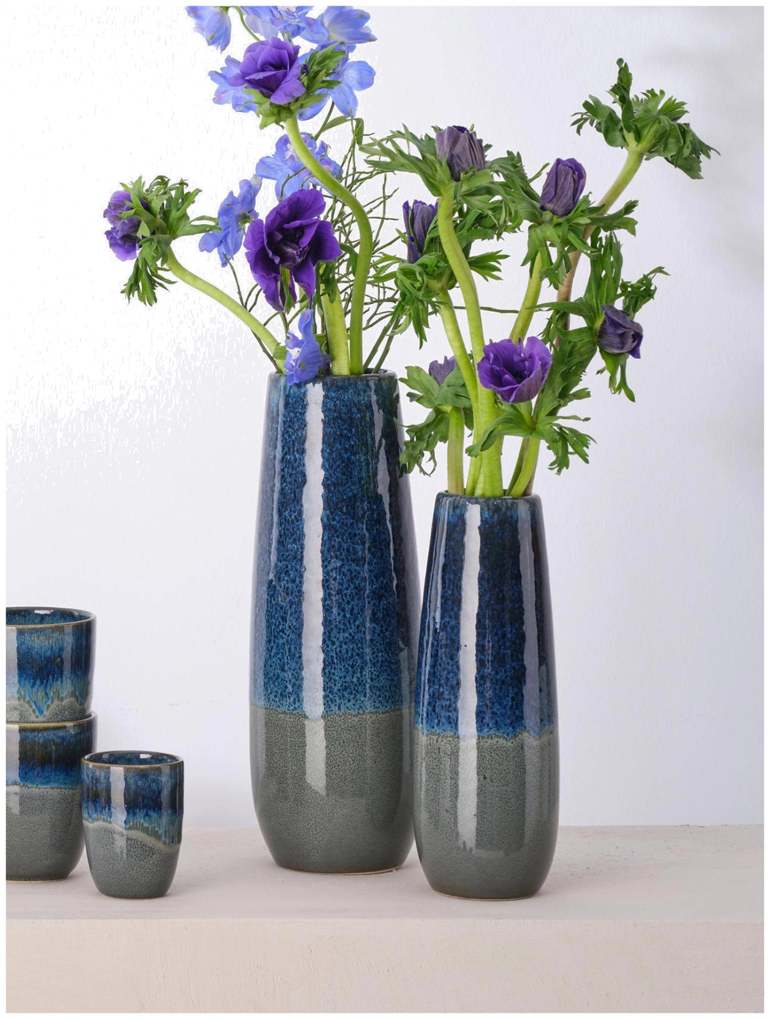 Vase bleu