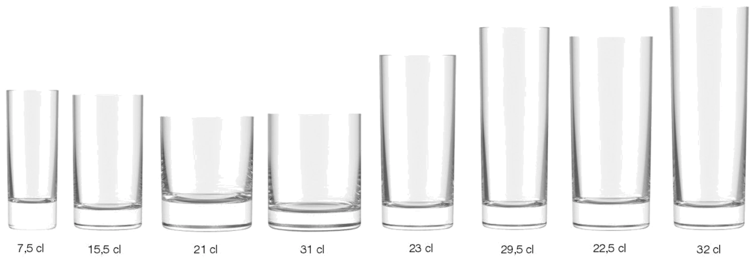6er Set Bar Beverage