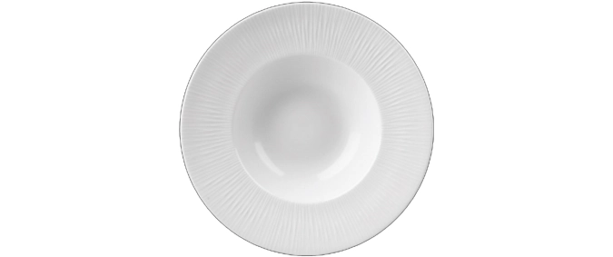 Bamboo Assiette creuse drapeau large