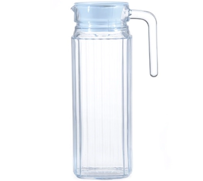 Cruche en verre avec couvercle