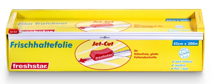 Jet-Cut film alimentaire