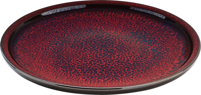 Assiette plate coupe Playground Glow