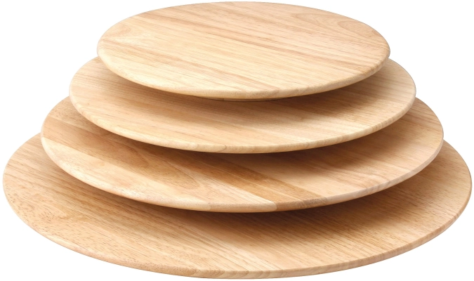 Plaques tournantes hévéa