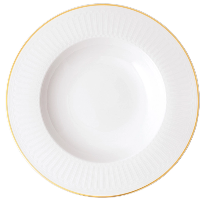 Assiette creuse Chateau Septfontaines