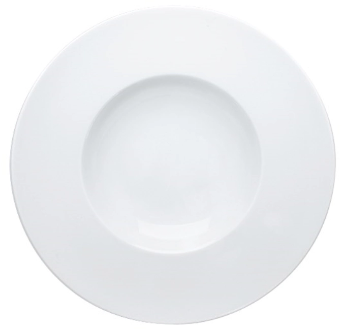 Assiette creuse à aile Grace