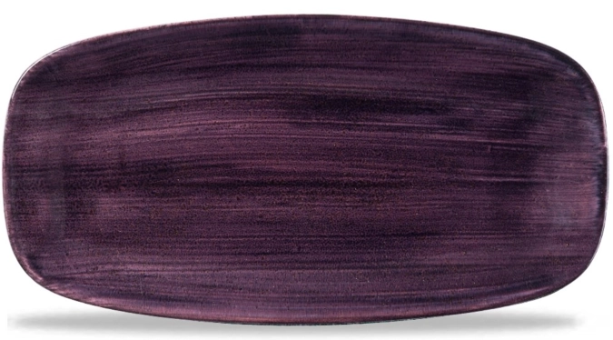 Stonecast Patina Deep Purple Chef Oblong Platte