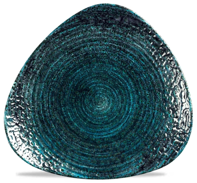Assiette triangle plate Homespun