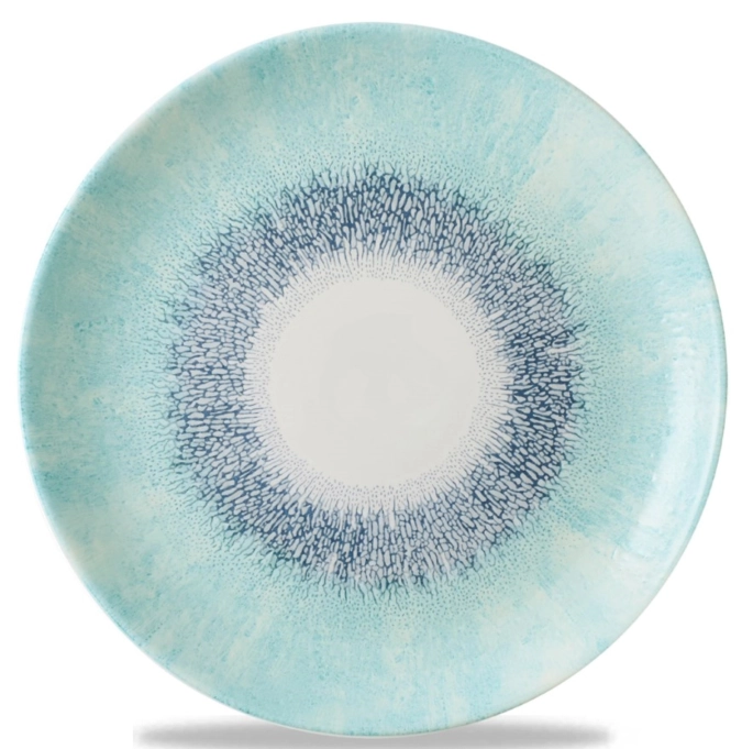 Assiette Coupe plate Fusion Aquamarine